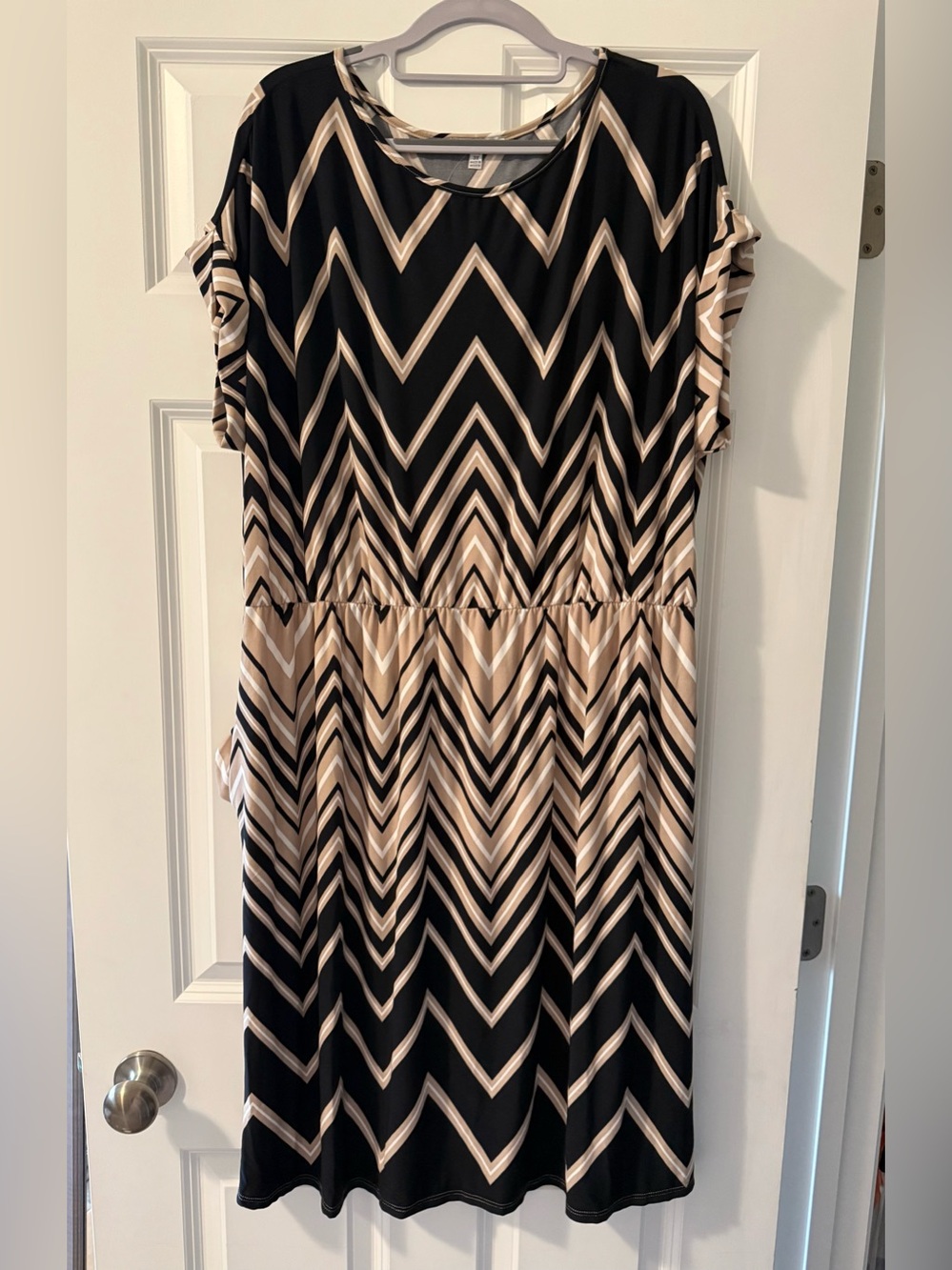 White Birch Women’s Chevron Dress